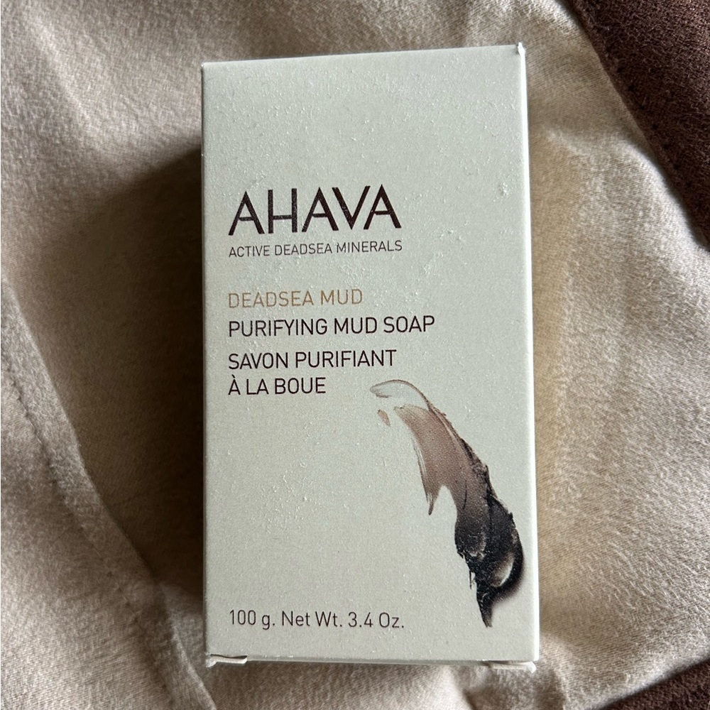 AHAVA Dead Sea Mud Purifying Mud Soap - Cream.   In Original Packaging‼️
